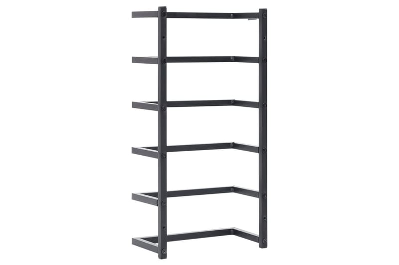 Handdukshängare svart 24x12x48 cm stål - Svart - Hus & renovering - Kök & bad - Badrum - Badrumstillbehör