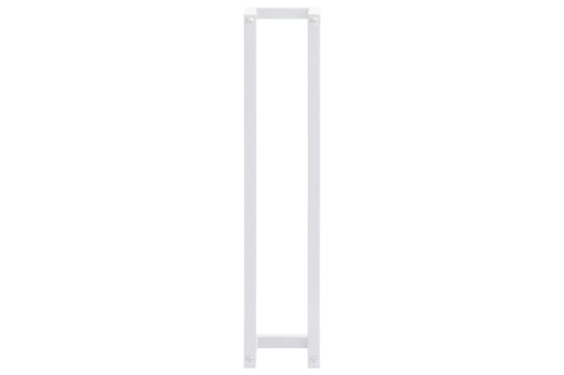 Handdukshängare vit 12,5x12,5x60 cm stål - Vit - Hus & renovering - Kök & bad - Badrum - Badrumstillbehör