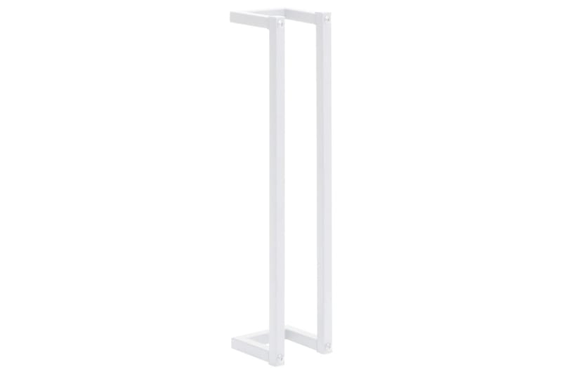 Handdukshängare vit 12,5x12,5x60 cm stål - Vit - Hus & renovering - Kök & bad - Badrum - Badrumstillbehör