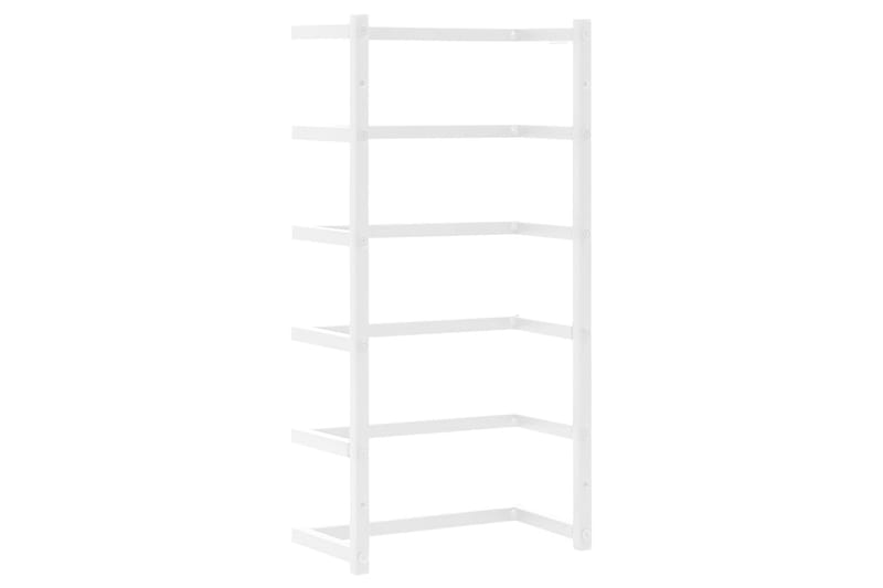 Handdukshängare vit 24x12x48 cm stål - Vit - Hus & renovering - Kök & bad - Badrum - Badrumstillbehör