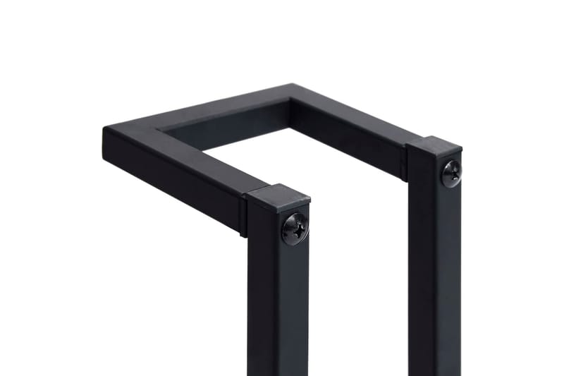Handdukshängare 12,5x12,5x60 cm järn - Svart - Hus & renovering - Kök & bad - Badrum - Badrumstillbehör