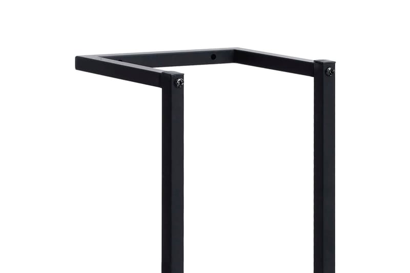 Handdukshängare svart 25x20x95 cm järn - Svart - Hus & renovering - Kök & bad - Badrum - Badrumstillbehör