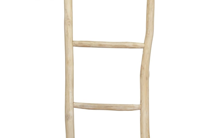 Handduksstege med 5 pinnar teak 45x150 cm naturlig - Brun - Hus & renovering - Kök & bad - Badrum - Badrumstillbehör