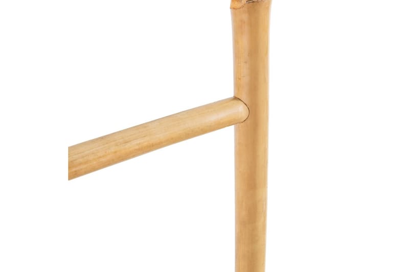 Handduksstege med 5 pinnar bambu 150 cm - Brun - Badrumstillbehör - Handduksstege - Handdukshängare