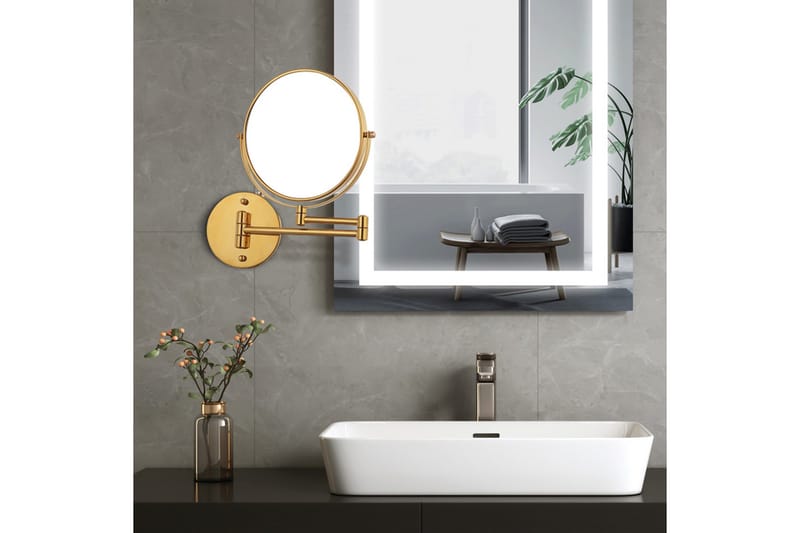 Jessie Sminkspegel på arm med förstoring x cm Guld, Lyfco