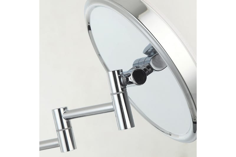 Millie Sminkspegel på arm med LED-belysning x cm Krom - Lyfco - Sminkspegel - Badrumstillbehör