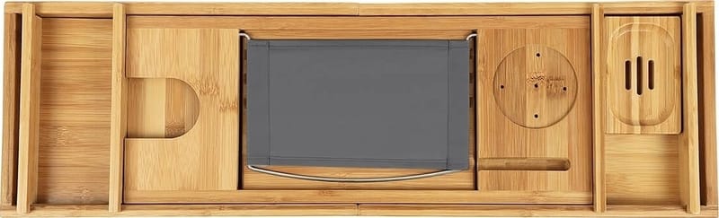 Okra badkarsbricka - Beige - Beige - Hus & renovering - Kök & bad - Badrum - Badrumstillbehör - Badkarshylla