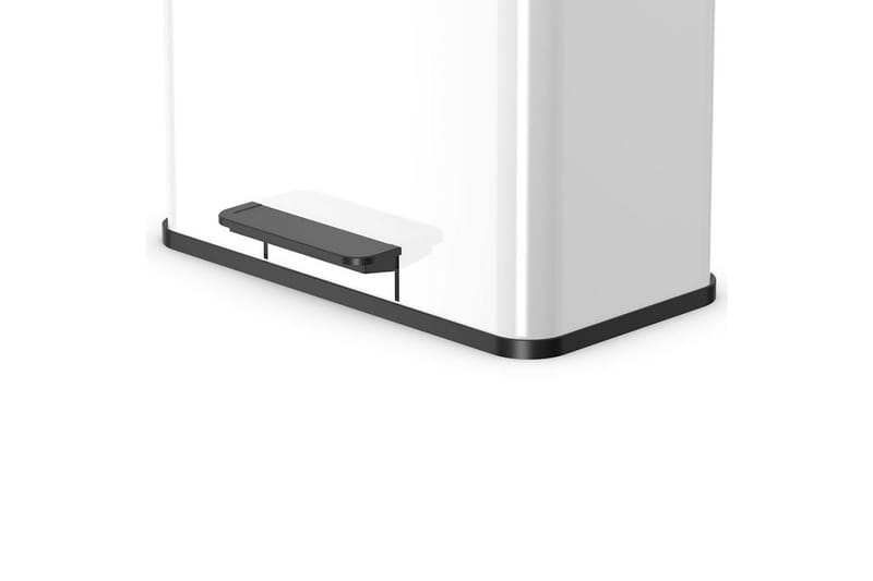 Hailo Pedalhink Oko Trio Plus storlek L 3x9 L vit 0633-230 - Hus & renovering - Kök & bad - Badrum - Badrumstillbehör