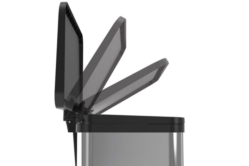 Hailo Pedalhink Oko Trio Plus storlek L 3x9 L silver 0633-22 - Hus & renovering - Kök & bad - Badrum - Badrumstillbehör