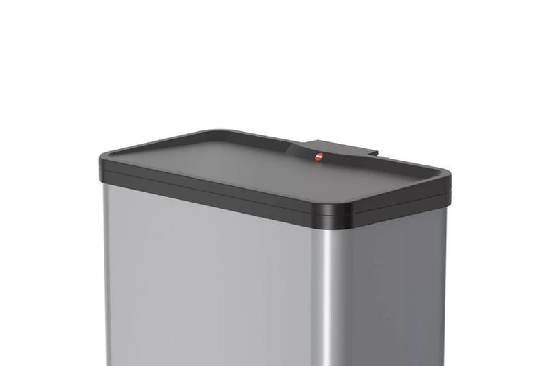 Hailo Pedalhink Oko Trio Plus storlek L 3x9 L silver 0633-22 - Hus & renovering - Kök & bad - Badrum - Badrumstillbehör
