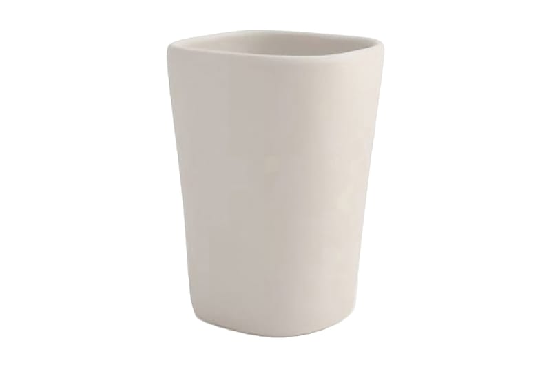 Berk Tandborstmugg, Vit
