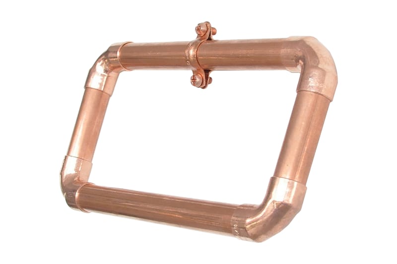 Abdurrahmaan Toalettpappershållare 22 cm, Roséguld