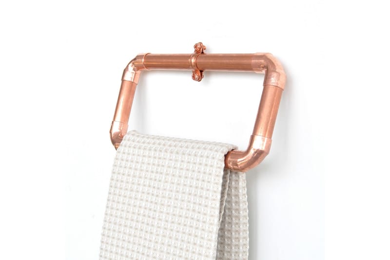 Abdurrahmaan Toalettpappershållare 22 cm - Roséguld - Hus & renovering - Kök & bad - Badrum - Badrumstillbehör
