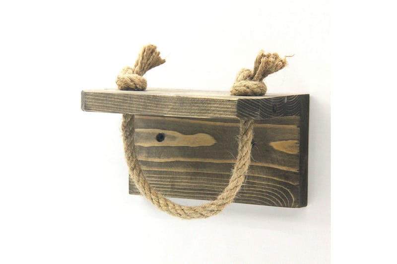 Caponetto Toalettpappershållare 17 cm - Valnöt - Hus & renovering - Kök & bad - Badrum - Badrumstillbehör - Toalettpappershållare