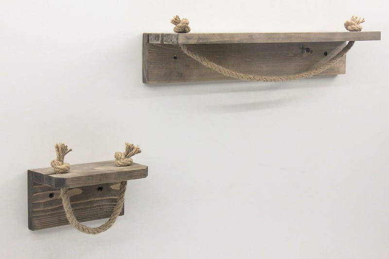 Shauntina Toalettpappershållare 17 cm - Valnöt - Hus & renovering - Kök & bad - Badrum - Badrumstillbehör - Toalettpappershållare