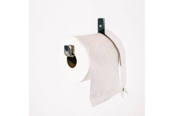 Toalettpappershållare 12x14 cm - Svart - Hus & renovering - Kök & bad - Badrum - Badrumstillbehör - Toalettpappershållare