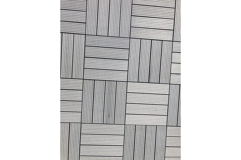PLUS Trall Plattor 30×30 cm (4 Pack - 0,36 m²) - Trall badrum - Trall balkong - Utegolv & trallgolv