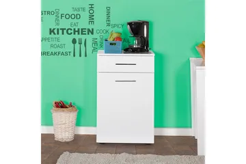 Tvättkorgsskåp 52x83 cm - Vit - Hus & renovering - Kök & bad - Badrum - Badrumstillbehör