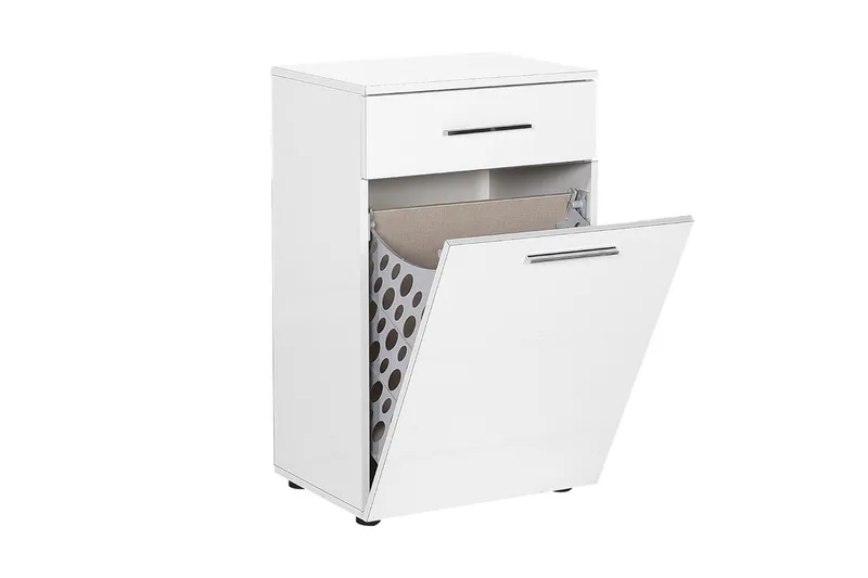 Tvättkorgsskåp 52x83 cm - Vit - Hus & renovering - Kök & bad - Badrum - Badrumstillbehör