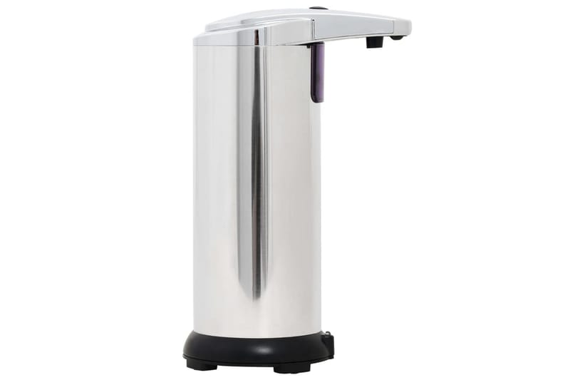 Tvålautomat 2 st infraröd sensor 600 ml - Silver - Tvålpump & tvålkopp - Badrumstillbehör