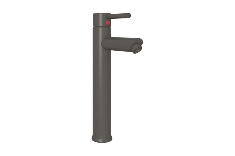 Badrumsblandare grå 12x30 cm - be Basic - Hus & renovering - Kök & bad - Badrum - Blandare & vattenkran - Tvättställsblandare