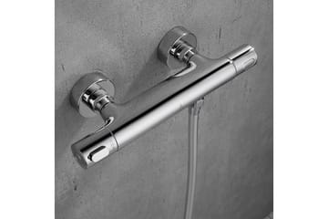 Duschblandare Brusa silver - Krom - Hus & renovering - Kök & bad - Badrum - Handdukstorkar - Handdukstork el