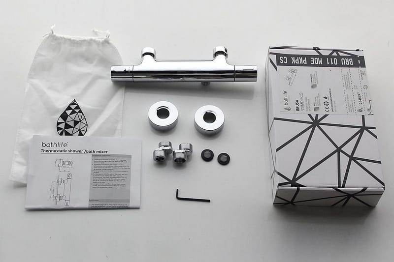 Duschblandare Brusa silver - Krom - Hus & renovering - Kök & bad - Badrum - Handdukstorkar - Handdukstork el