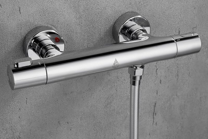 Duschblandare Brusa silver - Krom - Hus & renovering - Kök & bad - Badrum - Handdukstorkar - Handdukstork el