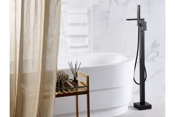 Boyoma Badkarsblandare Fristående - Svart - Hus & renovering - Kök & bad - Badrum - Blandare & vattenkran - Golvblandare
