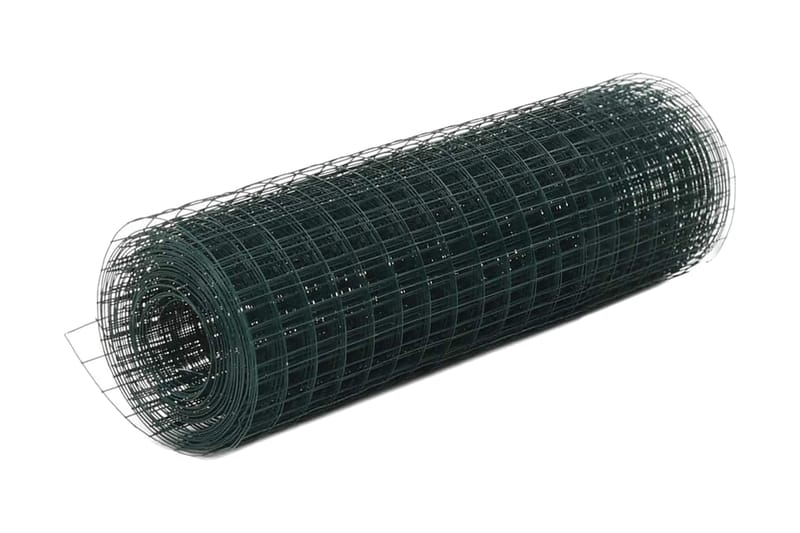 Hönsnät stål med PVC-beläggning 10x0,5 m grön - Grön - Tvättställsblandare