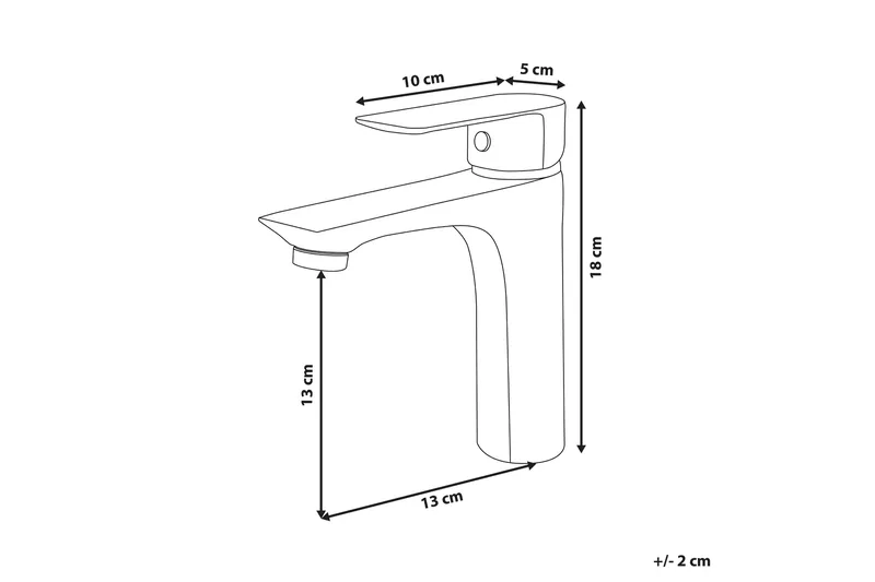 Berloi Tvättställsblandare - Guld - Hus & renovering - Kök & bad - Badrum - Blandare & vattenkran - Tvättställsblandare