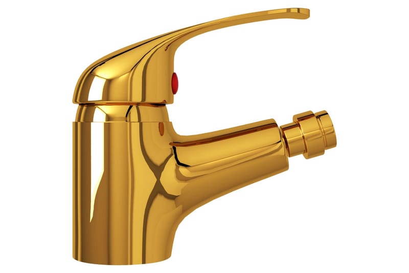 Bidéblandare guld 13x12 cm - Guld - Hus & renovering - Kök & bad - Badrum - Blandare & vattenkran - Tvättställsblandare