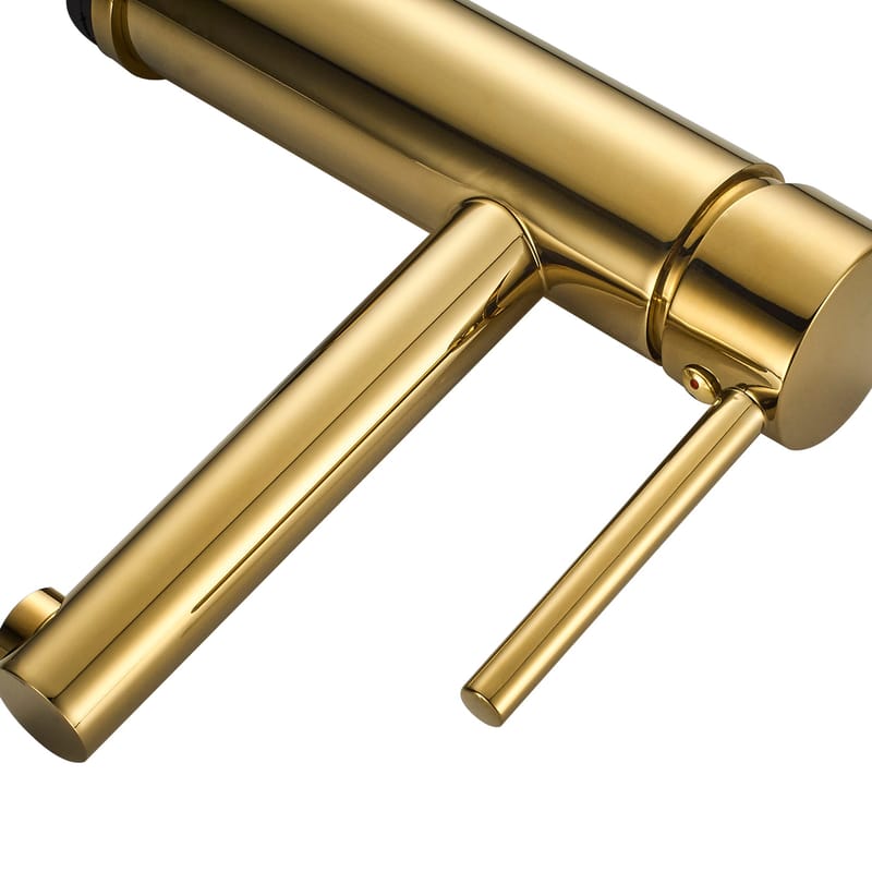 Tvättställsblandare i mässing - Gianna - Hus & renovering - Kök & bad - Badrum - Blandare & vattenkran - Tvättställsblandare