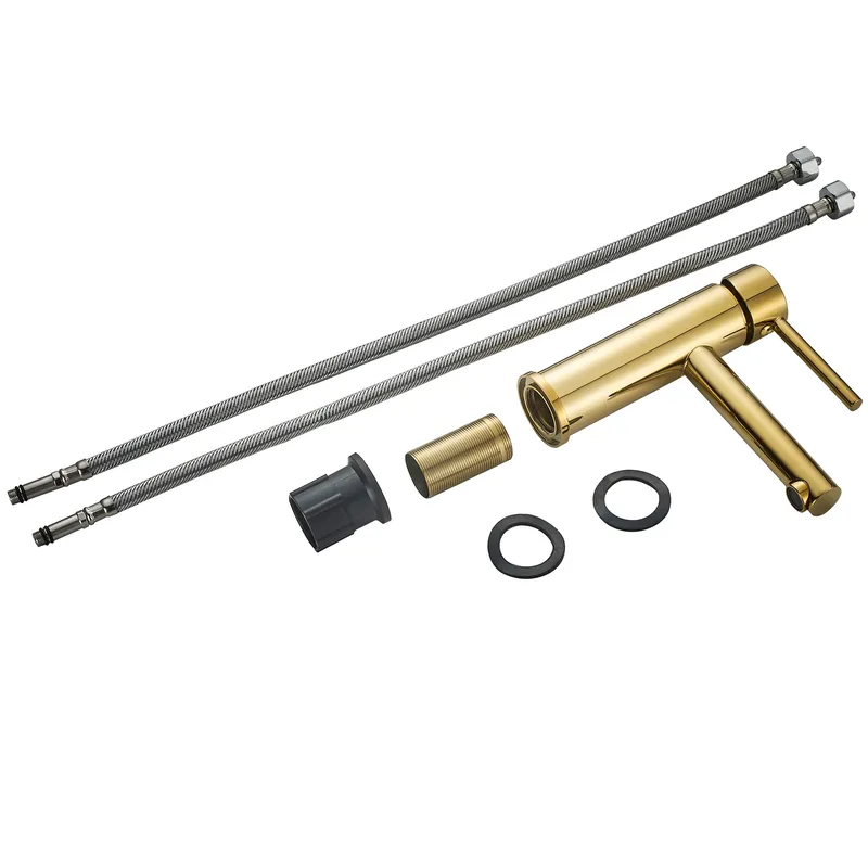 Tvättställsblandare i mässing - Gianna - Hus & renovering - Kök & bad - Badrum - Blandare & vattenkran - Tvättställsblandare