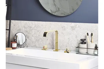 Kagera Tvättställsblandare - Guld - Hus & renovering - Kök & bad - Badrum - Blandare & vattenkran - Tvättställsblandare