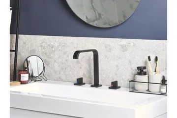 Kagera Tvättställsblandare - Matt Svart - Hus & renovering - Kök & bad - Badrum - Blandare & vattenkran - Tvättställsblandare