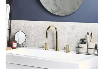 Osipi Tvättställsblandare - Guld - Hus & renovering - Kök & bad - Badrum - Blandare & vattenkran - Tvättställsblandare