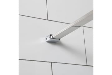 Bathlife Mångsidig Duschhörn Rak Vägg/Rak Dörr 70x70 cm - Silver - Hus & renovering - Kök & bad - Badrum - Duschar