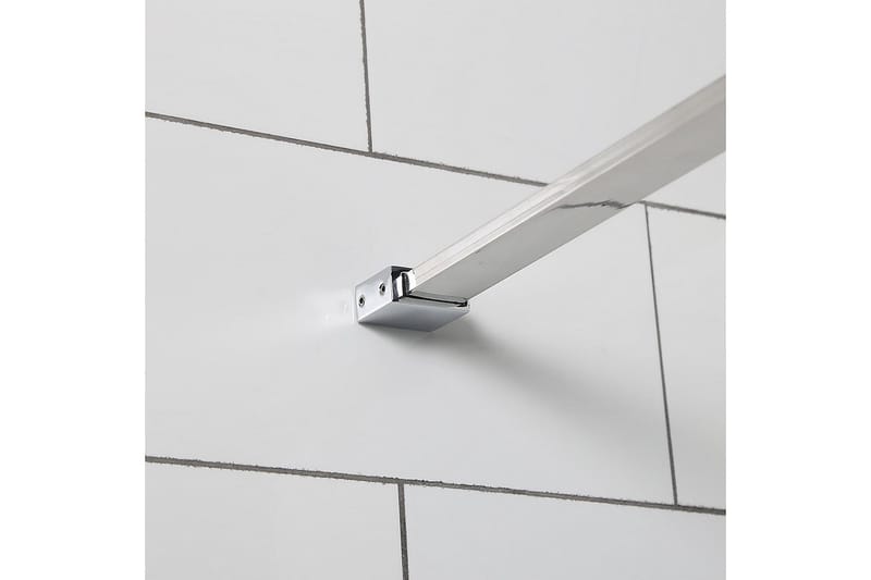 Bathlife Mångsidig Duschhörn Rak Vägg/Rak Dörr 70x70 cm - Silver - Hus & renovering - Kök & bad - Badrum - Duschar