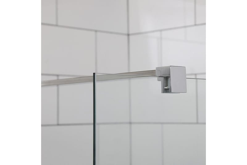 Bathlife Mångsidig Duschhörn Rak Vägg/Rak Dörr 70x70 cm - Silver - Hus & renovering - Kök & bad - Badrum - Duschar