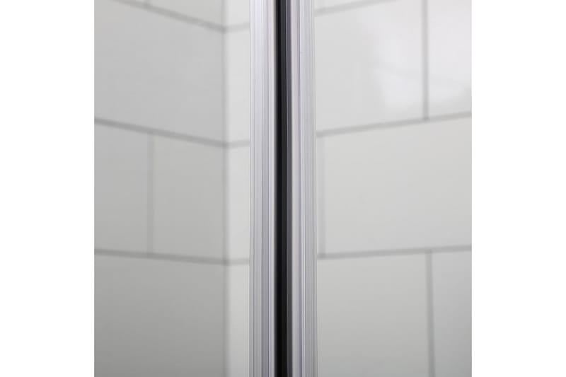 Bathlife Mångsidig Duschdörr 45° Dörr 70x70 cm - Silver/Klarglas - Duschdörrar - Duschhörna