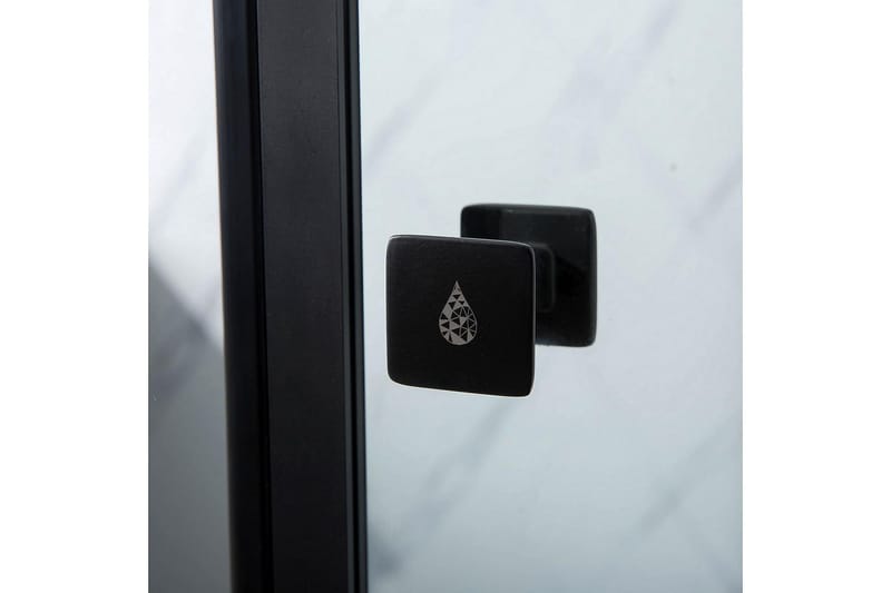 Duschdörr Bathlife Profil Rak 70 Dörr Svart - Bathlife - Hus & renovering - Kök & bad - Badrum - Duschar