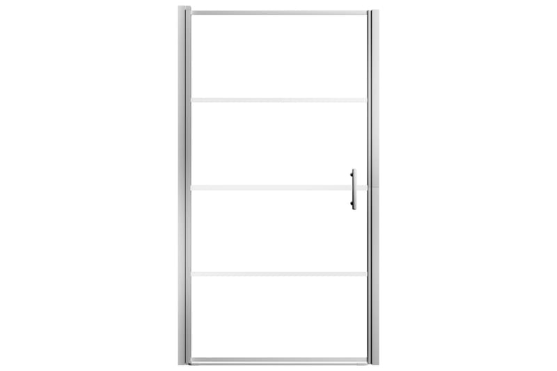 Duschdörr härdat glas frostat 91x195 cm - Hus & renovering - Kök & bad - Badrum - Duschar