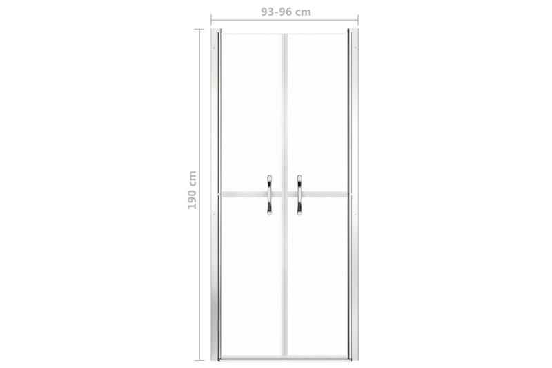 Duschdörr klar ESG 96x190 cm - Transparent - Hus & renovering - Kök & bad - Badrum - Duschar