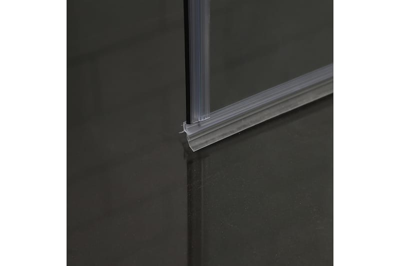 Mångsidig Duschdörr Rak Dörr Klarglas 800 - Silver - Hus & renovering - Kök & bad - Badrum - Duschar