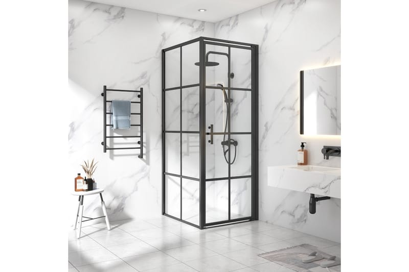 Duschhörna 90x90x200 cm, undefined