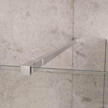 Duschhörna/duschväggar 80x80x210cm | Klarglas med kromdetaljer | Avery - Hus & renovering - Kök & bad - Badrum - Duschar - Duschväggar