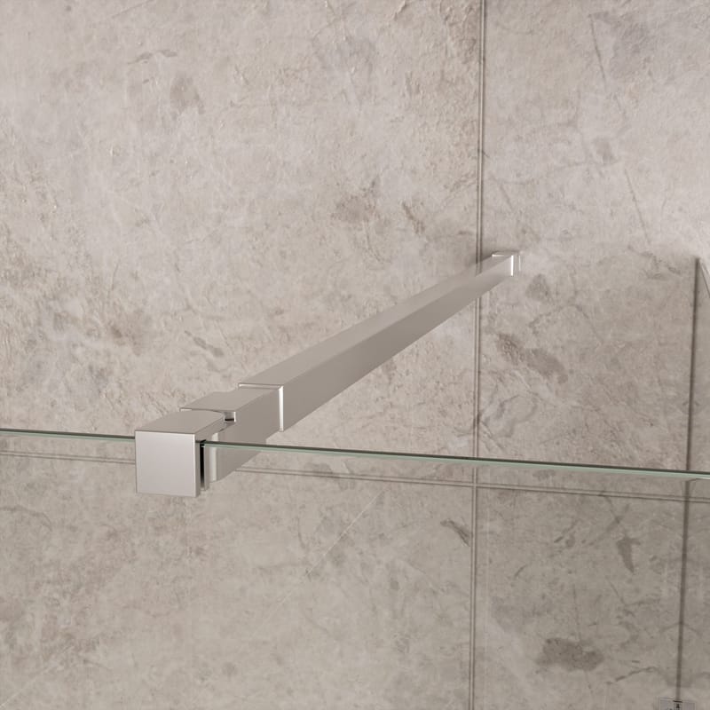 Duschhörna/duschväggar 80x80x210cm | Klarglas med kromdetaljer | Avery - Hus & renovering - Kök & bad - Badrum - Duschar - Duschväggar