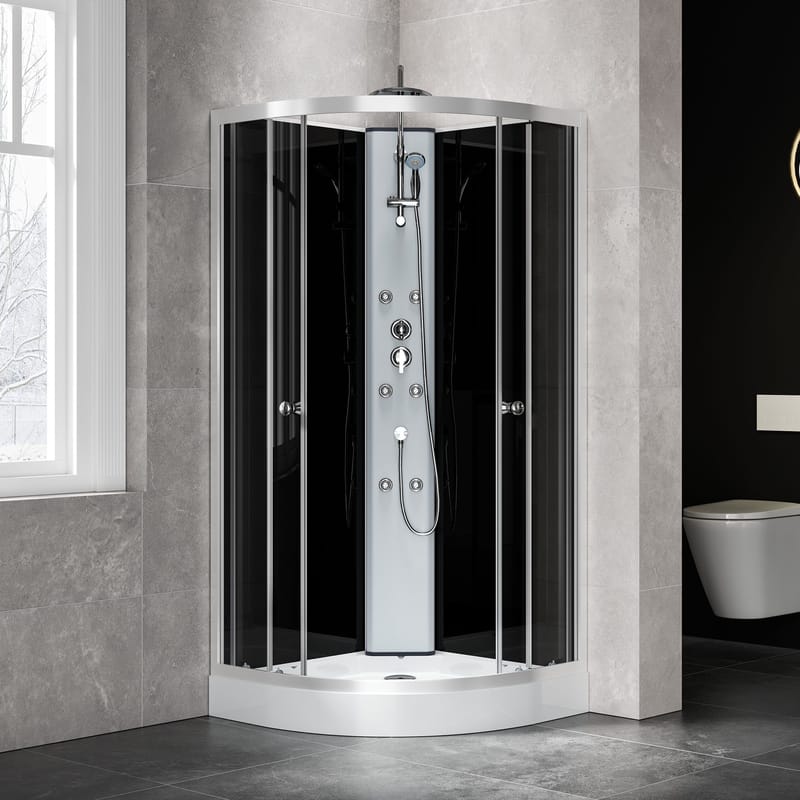 Duschkabin 80x80x230cm | Stilren | Regndusch, undefined