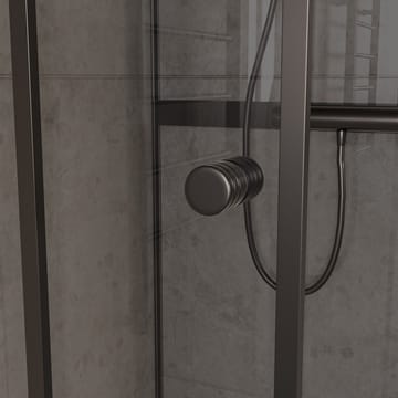 Duschkabin 90x90cm | Aluminium & säkerhetsglas | Svart ram - Hus & renovering - Kök & bad - Badrum - Duschar